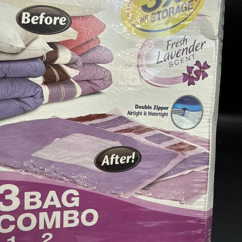 Space Bag sealed original dented